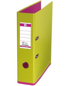 Classeur à levier Vert clair/Rose - Dos 80 mm MyColour OXFORD Modèle