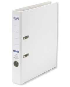 Classeur à levier - Dos 80 mm - Blanc ELBA Smart Pro