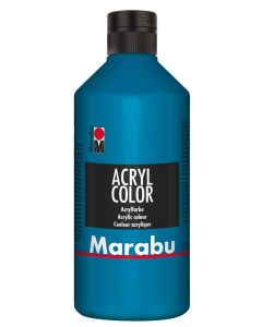 Peinture Acrylique - 500 ml - Cyan MARABU Acryl Color