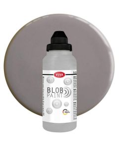 Peinture effet 3D - Blob Paint - Gris : VIVA image