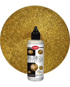 Peinture effet 3D - Blob Paint Glitter - Paillettes Or VIVA image