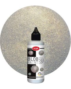 Peinture effet 3D - Blob Paint Glitter - Paillettes Argent VIVA image