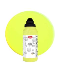 Peinture effet 3D - Blob Paint - Jaune Fluo : VIVA image