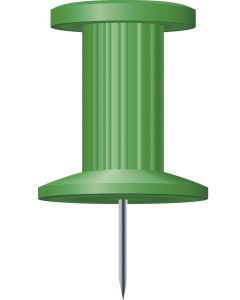 Exacompta : Boite de 25 Punaises vertes - Push Pins 14705E photo