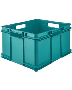 Bac de rangement Euro-Box XL - 28 litres - Bleu ciel : KEEEPER Bruno