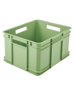 Bac de rangement Euro-Box M - 16 litres - Bleu : KEEEPER Bruno Eco