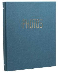 Album photos Classeur - 320 x 260 x 40 mm - Bleu Canard : EXACOMPTA OFFICEBY