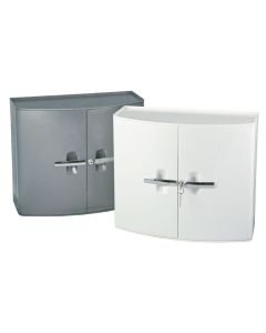 Armoire à pharmacie fermeture magnétique - Sani Cab Argent LEINA Modèle