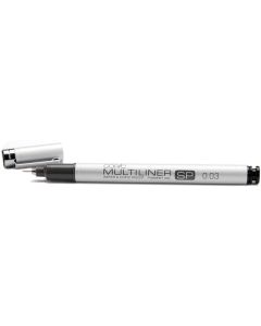 Feutre à pointe fine Multiliner SP - 0,03 mm - Noir : COPIC Modèle