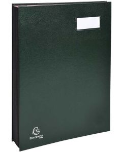 EXACOMPTA Parapheur Direction 24123E - 12 compartiments - Vert photo