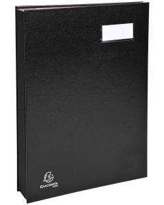 EXACOMPTA : Parapheur Direction - 24 compartiments - Noir photo