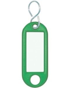 Lot de 100 Porte-clés - Vert : WEDO Visuel