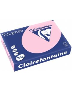 Ramette de papier Trophée de 250 feuilles A4 160g - Rose : CLAIREFONTAINE Image