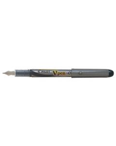 Stylo Plume jetable V-Pen Silver - Noir : PILOT Visuel