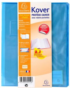 Protège-cahiers translucides - 170 x 220 mm - Assortiment EXACOMPTA Kover Image
