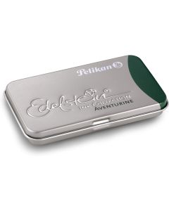 Photo Boite de 6 cartouches d'encre - Vert : PELIKAN Edelstein Ink 