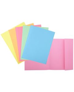 Lot de 100 Chemises à 1 rabat Super 160 - Assortiment EXACOMPTA Modèle