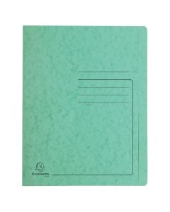 Chemise à lamelle imprimée A4 - Vert : EXACOMPTA image