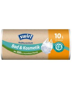 Photo Lot de 37 sacs poubelle - 10 litres - 4006508173174 Transparent