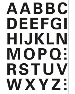HERMA : Lettres autocollantes - 15 mm 4163