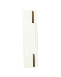 Lot de 250 fixations à lamelles pour dossier - Blanc 426002B Exacompta