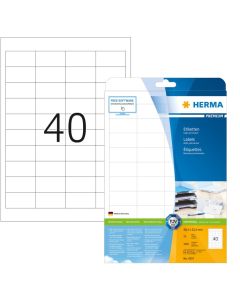 Étiquettes adhésives blanches - Multi-usages 4357 Herma 