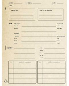 Dossier de Procédure - Chemises - Ivoire EXACOMPTA modèle