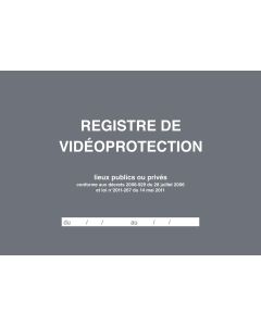 Registre de Vidéosurveillance ELVE 46007
