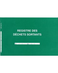 ELVE 46008 : Registre des déchets sortants couverture
