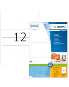 Étiquettes adhésives blanches - Multi-usages 4623  Herma 
