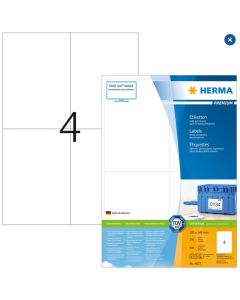 Étiquettes adhésives blanches - Multi-usages 4627  Herma 