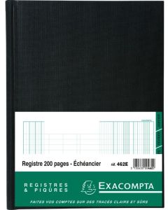 EXACOMPTA 462E Echéancier 297 x 210 mm Modèle