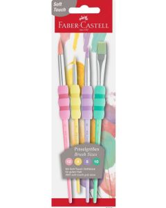 Kit de 4 pinceaux n° 2, 6, 10 et 12 : FABER-CASTELL image