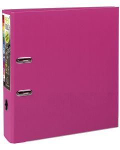 53359E EXACOMPTA : Classeurs à levier - Dos de 80 mm - Framboise (Classement)