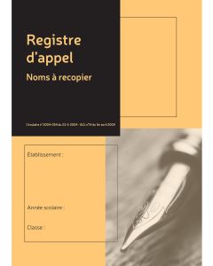 Registre de Pointage EXACOMPTA 9340E
