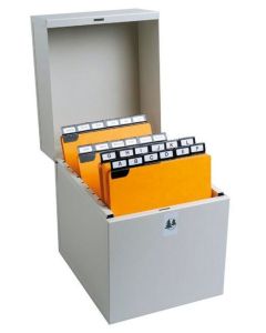 Boîte à fiches - 148 x 105 mm - A6 EXACOMPTA Metalib Image