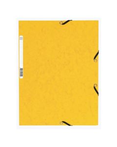 Lot de 50 chemises à élastiques 55309E Jaune Exacompta