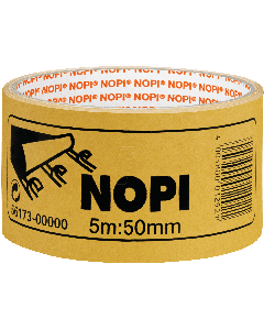 Ruban adhésif Double face - Marron - 50 mm x 5 m NOPI Image