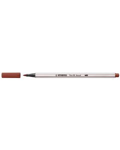 Photo STABILO : Stylo-feutre Pen 68 Brush - Brun