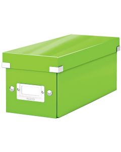 Boite de rangement WOW - CD - Violet LEITZ 6041-00-62 Ouvert