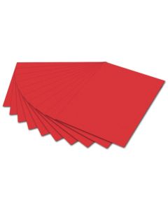 Carton de Bricolage 500 x 700 mm - Hibiscus - 300 g/m² : FOLIA Lot de 10 Visuel
