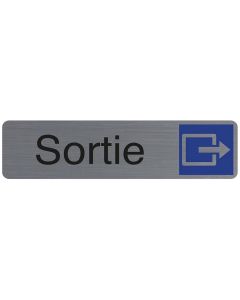 Plaque adhésive de signalisation - Sortie : EXACOMPTA image