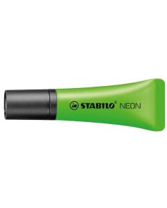 Photo Surligneur à pointe biseautée vert : STABILO Néon 72/33