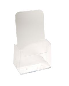 EXACOMPTA 73058D : Porte-documents de table - A6 vertical simple - Cristal