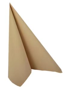 Lot de 50 Serviettes en papier - Sable - 400 x 400 mm : PAPSTAR ROYAL Collection image