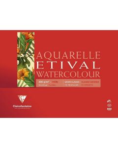 Bloc aquarelle A5 - 148 x 210 mm : CLAIREFONTAINE Etival image
