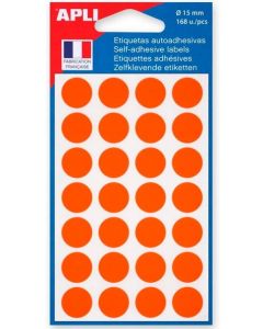 Pastilles 15 mm - Orange : AGIPA Lot de 168 image