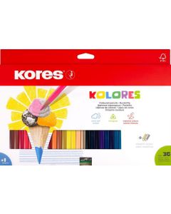 Étui de 36 Crayons de couleur Kolores KORES