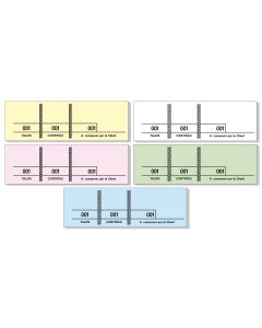 PASSE-PARTOUT Blocs de Tickets Carnet de 100 coupons Exacompta modèle
