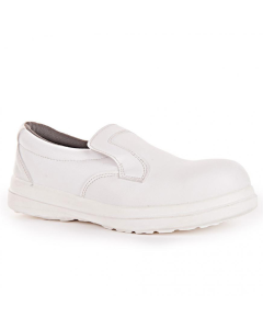 Chaussure de sécurité S2 Slipper Blanc - Taille 40 : HYGOSTAR Visuel